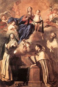 Our Lady of Mount Carmel by Pietro Novelli, 1641 Our Lady of Mount Carmel by Pietro Novelli, 1641